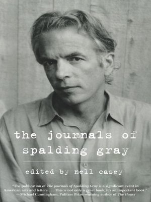 cover image of The Journals of Spalding Gray